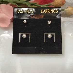 Pearl Earrings Bundle